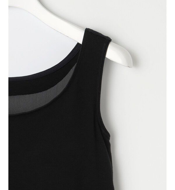 自由区「【ワコールコラボ】【洗える】カップイン タンクトップ」|タンクトップ|