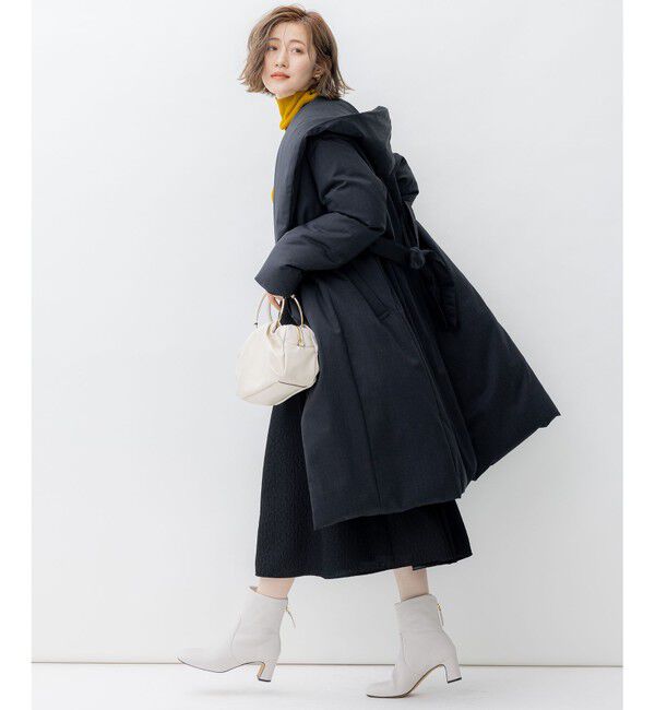 23区「【滝沢眞規子さん着用】リュクスダウン ガウンコート」|ダウン|