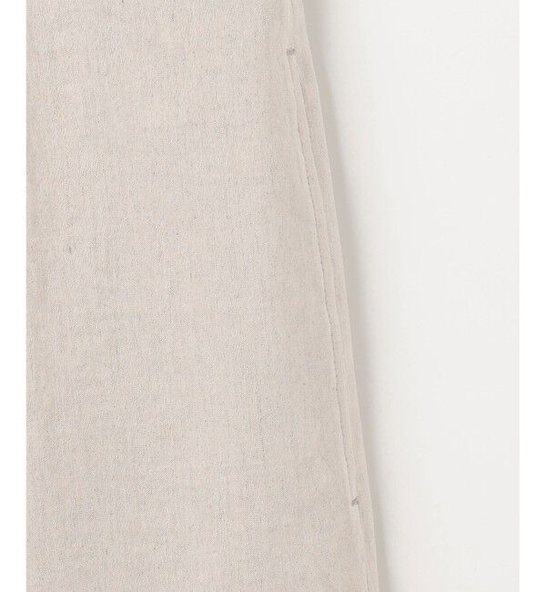 23区「【洗える】リネンレーヨンストレッチ タック スカート」|スカート|