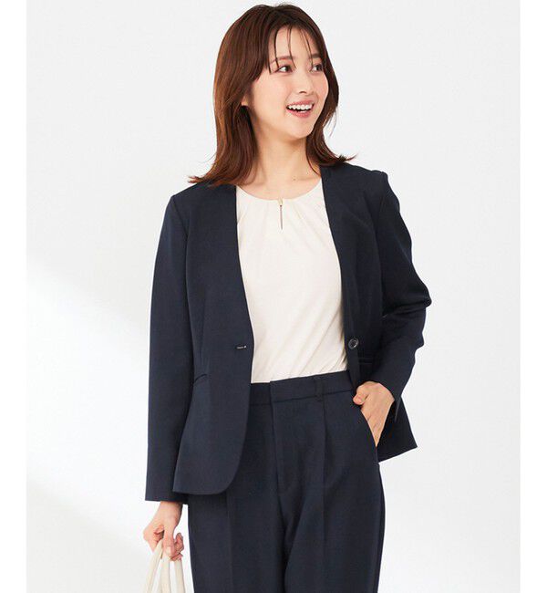 ANY SIS「【セットアップ可】イージーケアライト ジャケット」|その他|ネイビー