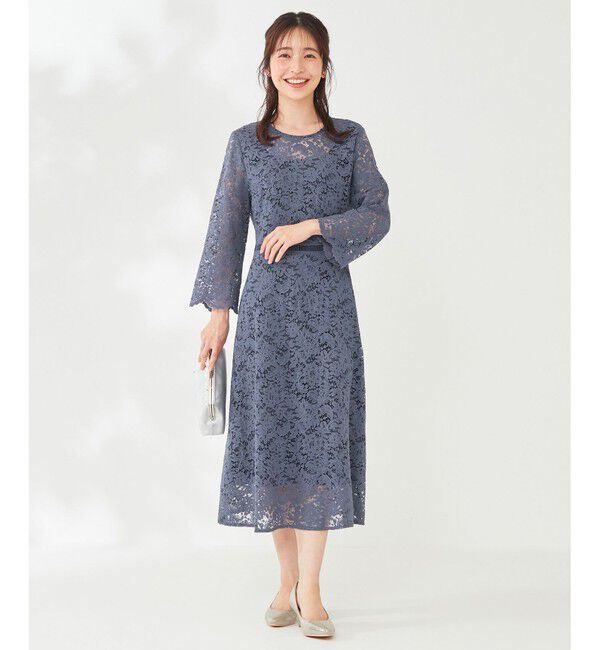 any SiS「【洗える】総レース ワンピース」|ドレス|