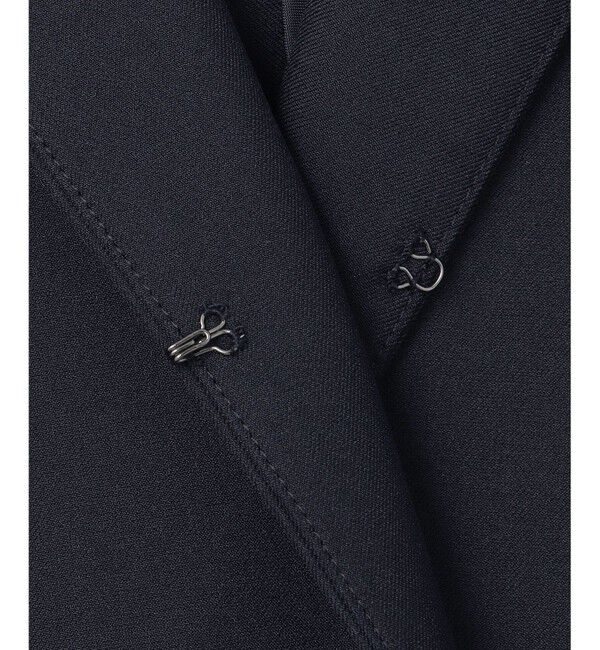 ANY SIS「【UVカット・接触冷感・吸水速乾】スマートビューティストレッチ ペプラムショート ジャケット」|ノーカラージャケット|