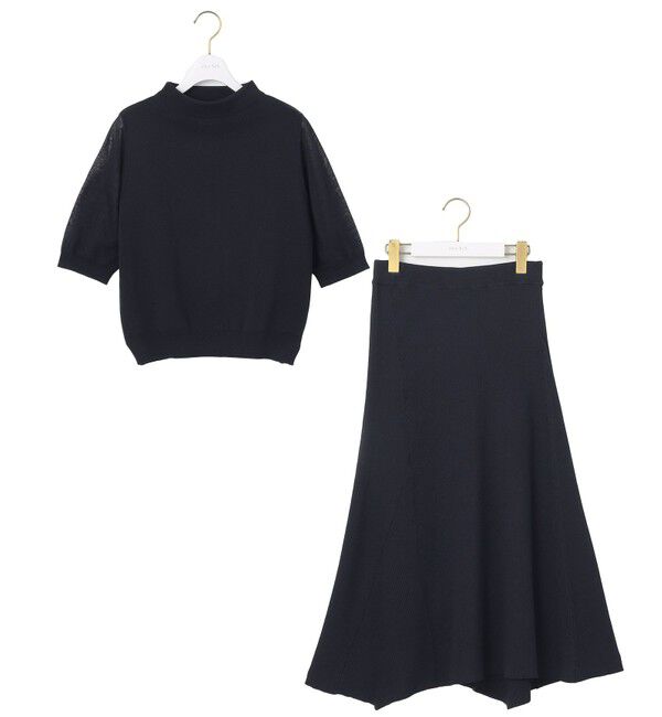 ANY SIS「【好印象企画】ニット セットアップ」|スーツ|