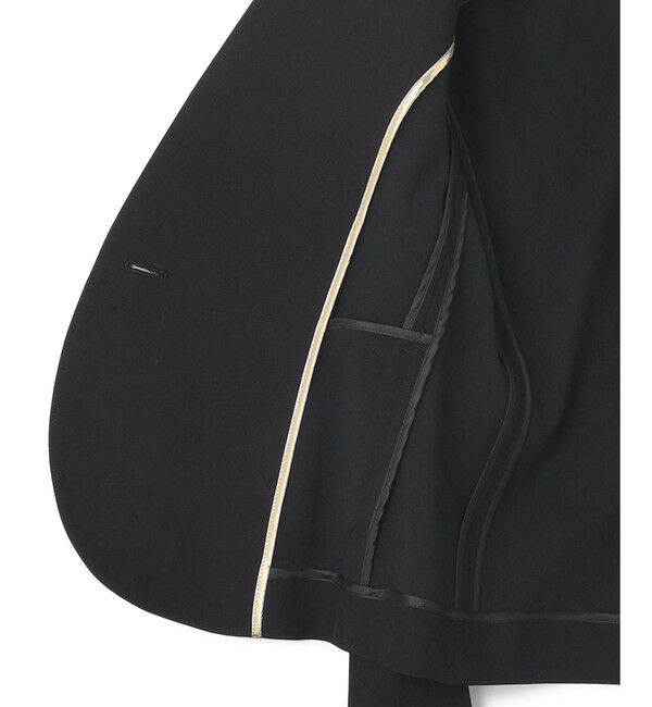 BEIGE,「【L-size】LUIZA / ノーカラージャケット」|ノーカラージャケット|