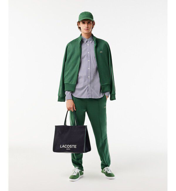 LACOSTE「ヘリテージキャンバス テニススタイルトートバッグ」|トートバッグ|