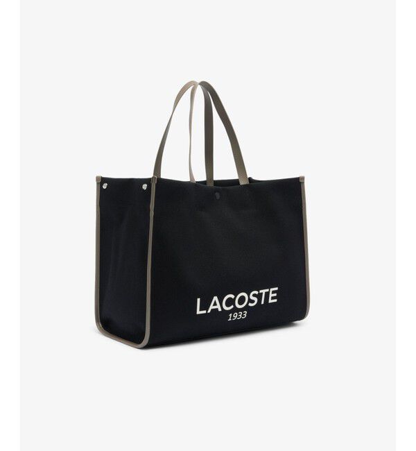 LACOSTE「ヘリテージキャンバス テニススタイルトートバッグ」|トートバッグ|