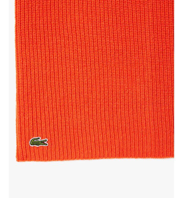 LACOSTE「スムースタッチ カシミヤニットネックゲイター / ネックウォーマー スヌード」|マフラー|