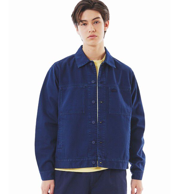 LACOSTE「11.5oz ボックスカラーデニムジャケット」|デニムジャケット|