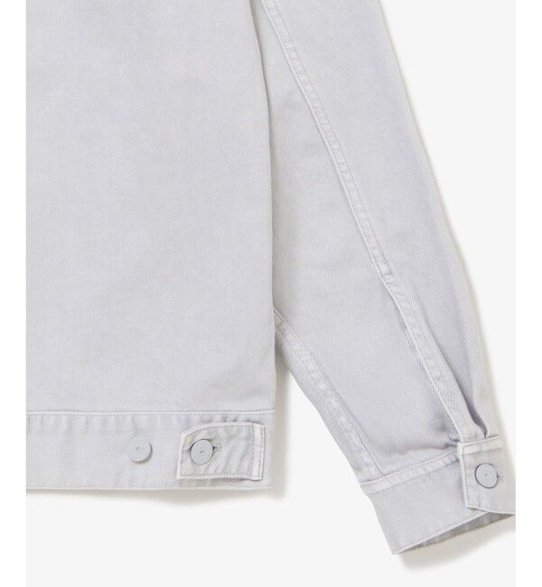 LACOSTE「11.5oz ボックスカラーデニムジャケット」|デニムジャケット|