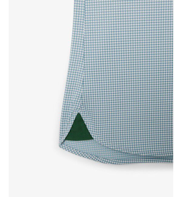 LACOSTE「マイクロチェックジャージシャツ」|シャツ・ブラウス|