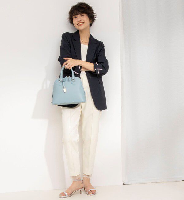 NOLLEY'S「《セットアップ対応》ウォッシャブル麻混ストレッチテーラードジャケット」|テーラードジャケット|