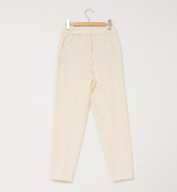NOLLEY'S「ウォッシャブル裏起毛イージーテーパードパンツ」|チノ|