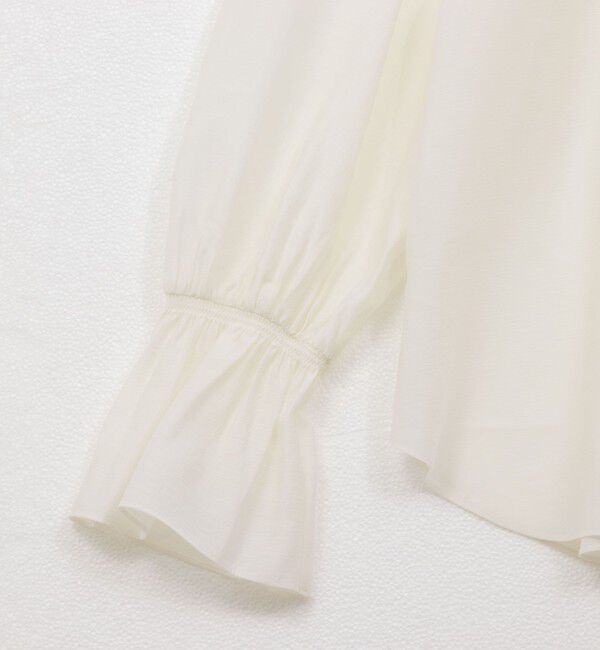 NOLLEY'S sophi「シアーラッフルブラウス」|シャツ・ブラウス|