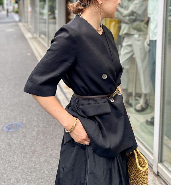 NOLLEY'S「◇【WEB限定】ウォッシャブル2WAYドッキングワンピース」|ワンピース|