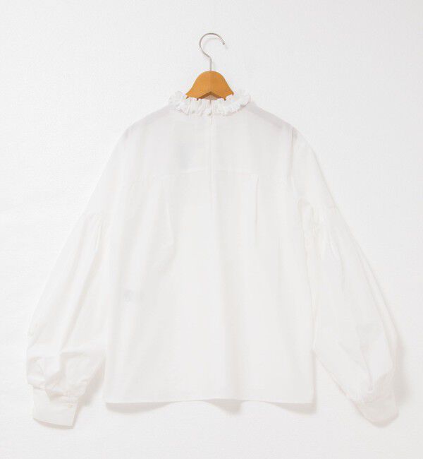 NOLLEY'S「【MARILYN MOON/マリリーンムーン】タックフリルボリュームブラウス」|シャツ・ブラウス|