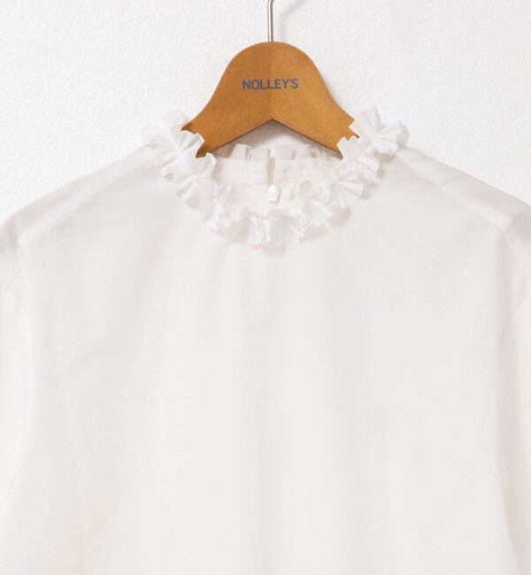 NOLLEY'S「【MARILYN MOON/マリリーンムーン】タックフリルボリュームブラウス」|シャツ・ブラウス|
