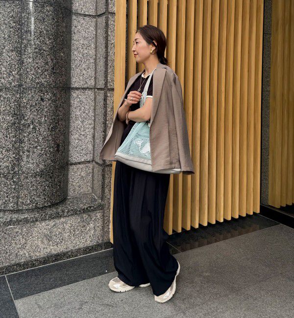 NOLLEY'S「メッシュトート（ポーチ・チャーム付）」|ショルダー・メッセンジャー|