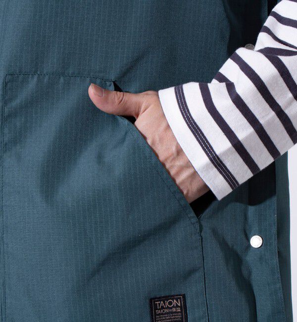 GLOSTER「【TAION/タイオン】ミリタリー Ripstop  クルーネック リバーシブルベスト」|ベスト・ジレ|