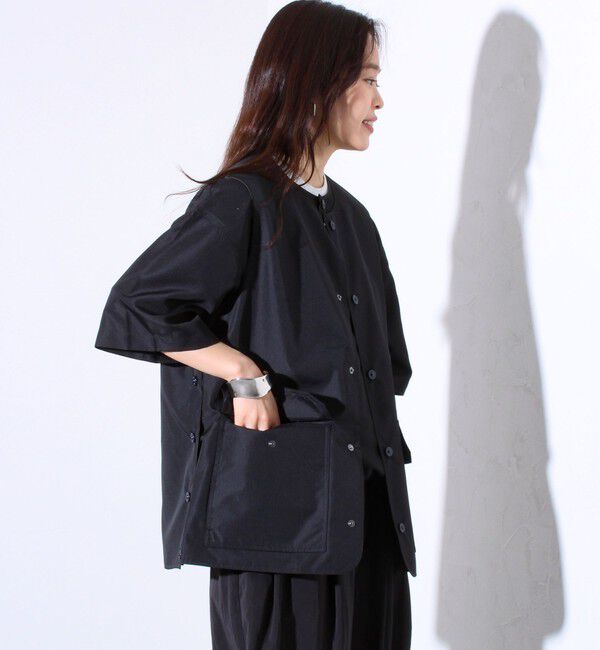 GLOSTER「【TAION/タイオン】ミリタリー Ripstop  クルーネック リバーシブルベスト」|ベスト・ジレ|