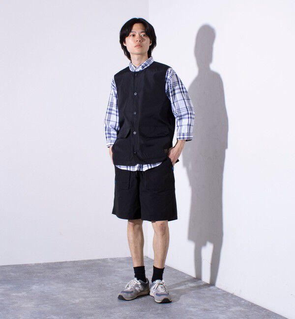 GLOSTER「【TAION/タイオン】ミリタリー Ripstop  クルーネック リバーシブルベスト」|ベスト・ジレ|