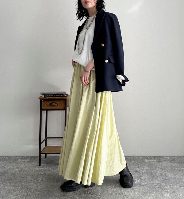 fredy emue「シルキーレーヨンフレアスカート」|フレア|