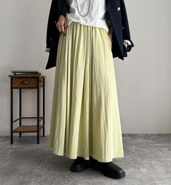 fredy emue「シルキーレーヨンフレアスカート」|フレア|