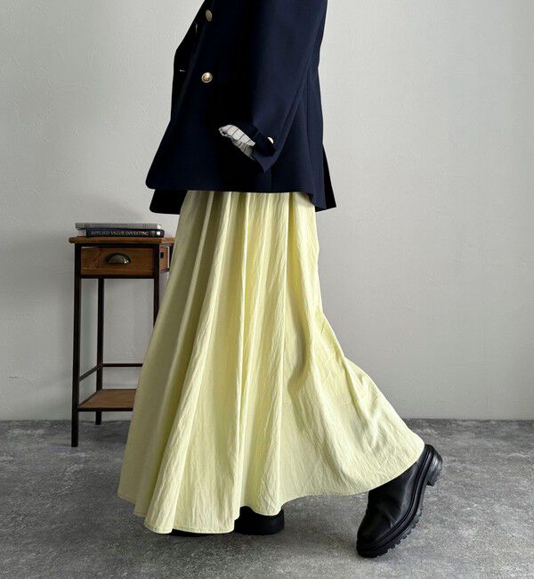 fredy emue「シルキーレーヨンフレアスカート」|フレア|