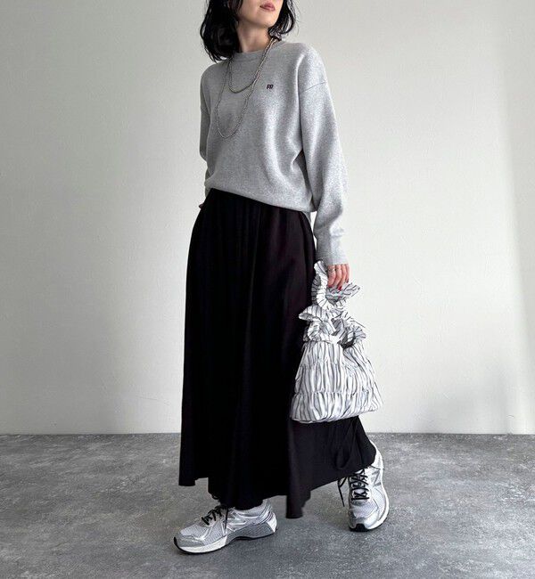 fredy emue「シルキーレーヨンフレアスカート」|フレア|