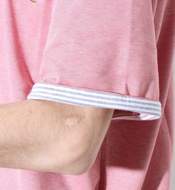 GLOSTER「【GLOSTER/グロスター】フレンチブルドッグ刺繍 DADDYポロシャツ」|ポロシャツ|