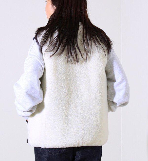 GLOSTER「【2WAYで着回せる】【UNISEX】GLOSTER配色別注 TAIONボア&times;ダウンベスト」|ダウンベスト・ベスト|