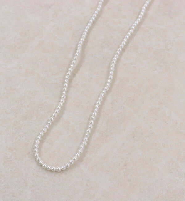 fredy emue「小粒パールリボンネックレス」|ネックレス|