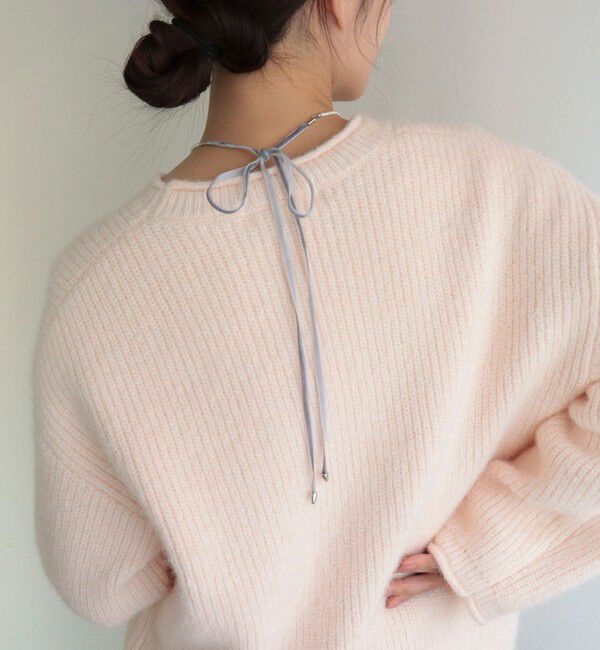 fredy emue「小粒パールリボンネックレス」|ネックレス|