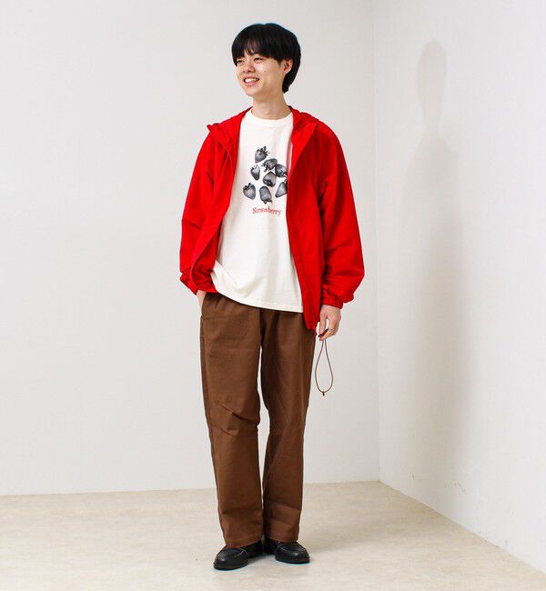 GLOSTER「【モノトーン果実図鑑】フルーツプリントTシャツ」|Tシャツ・カットソー|