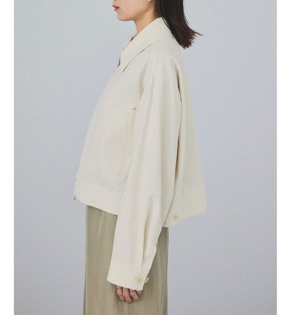 SALON adam et rope'「【セットアップ対応】ビンテージライクジップブルゾン」|ブルゾン・スタジャン|