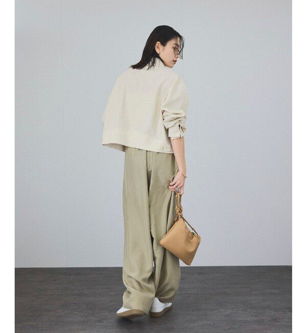 SALON adam et rope'「【セットアップ対応】ビンテージライクジップブルゾン」|ブルゾン・スタジャン|