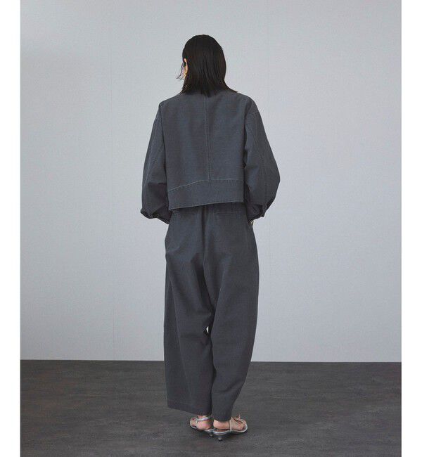 SALON adam et rope'「【セットアップ対応】ビンテージライクジップブルゾン」|ブルゾン・スタジャン|