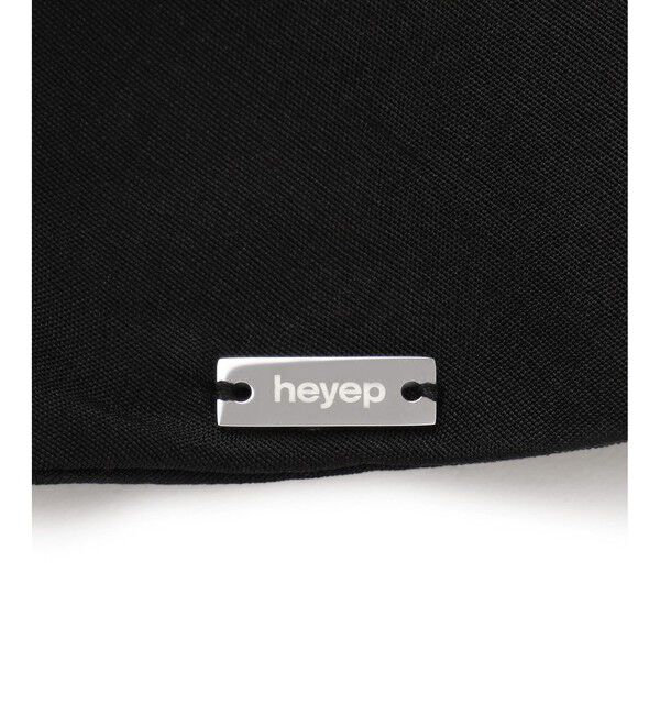 SALON adam et rope'「【heyep（ヘイップ）】Silk Heart Scrunchie-Large シルクハートシュシュ」|ヘアゴム・シュシュ|