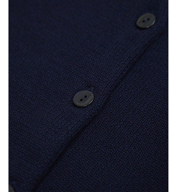 ROPE「【洗える】クルーネックミドルゲージカーディガン【オーガニックコットン】/セット対応」|ニット・セーター|