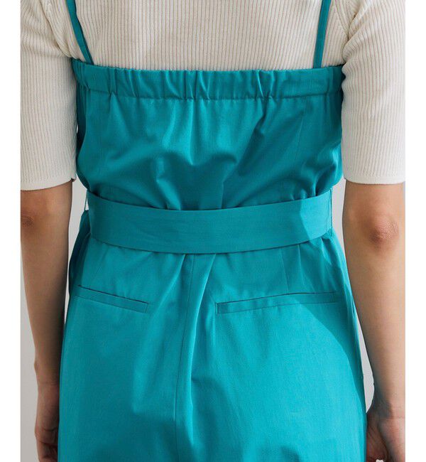 ROPE「コットンサテンオールインワン/洗える」|オールインワン|