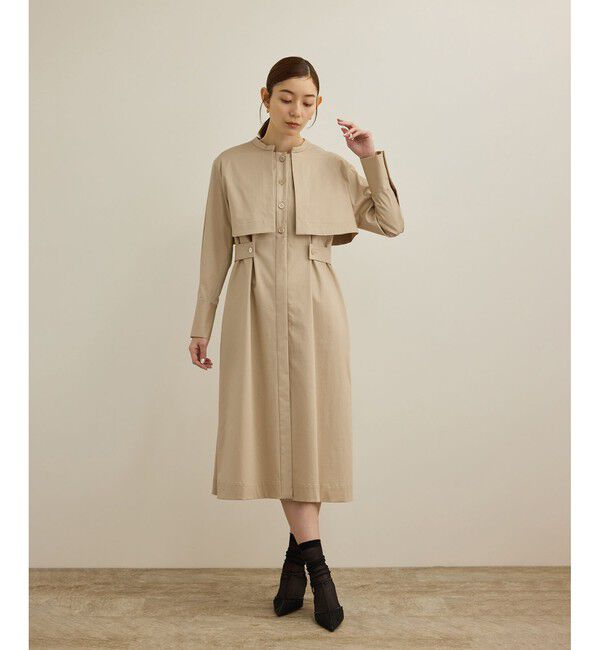 ROPE「3WAYシャツワンピース/洗える」|ワンピース|