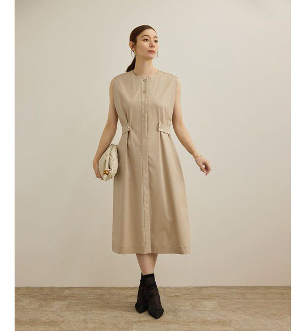 ROPE「3WAYシャツワンピース/洗える」|ワンピース|