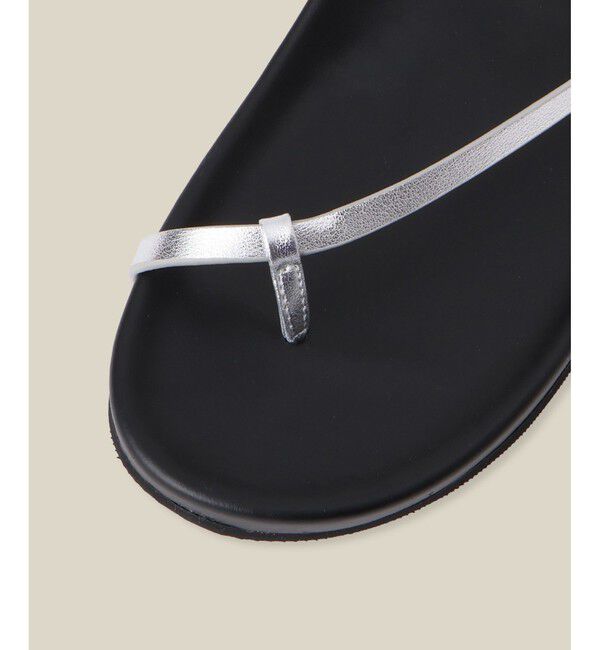 ROPE「スプリットレザーナローベルトサンダル」|サンダル|