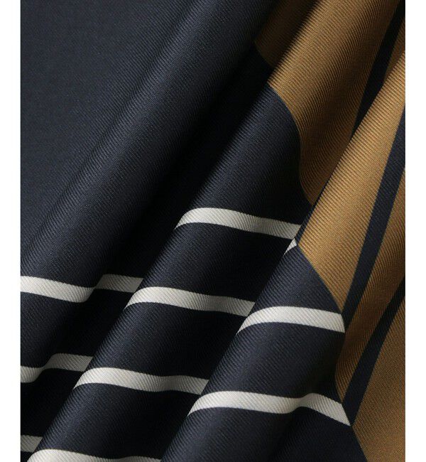 ROPE「ストライプパターンシルクスカーフ」|バンダナ・スカーフ|