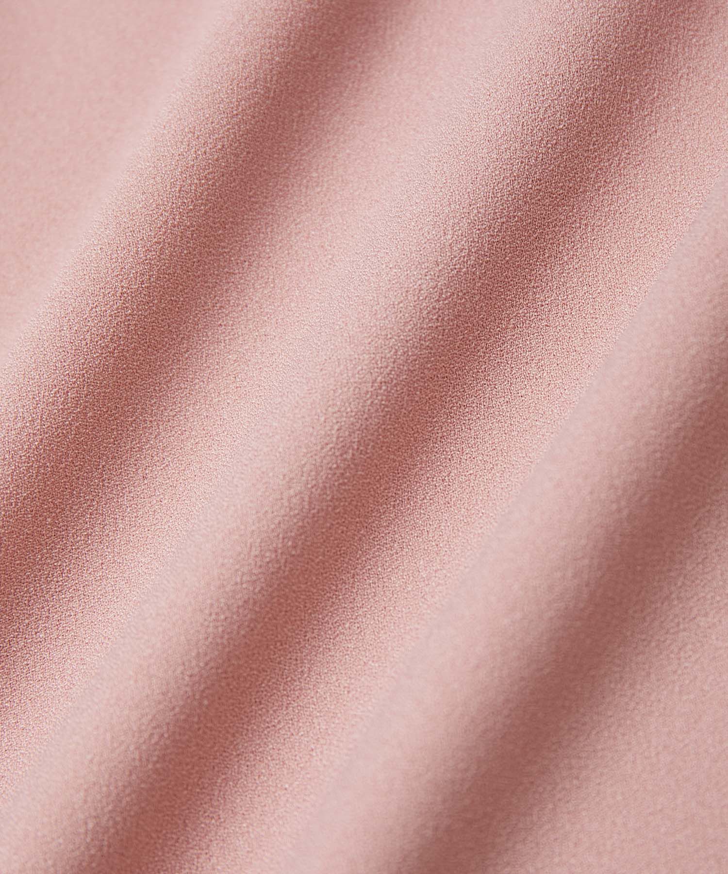 VIS「【洗える・EASYCARE】フロントタック長袖ブラウス【sustainable】」|シャツ・ブラウス|