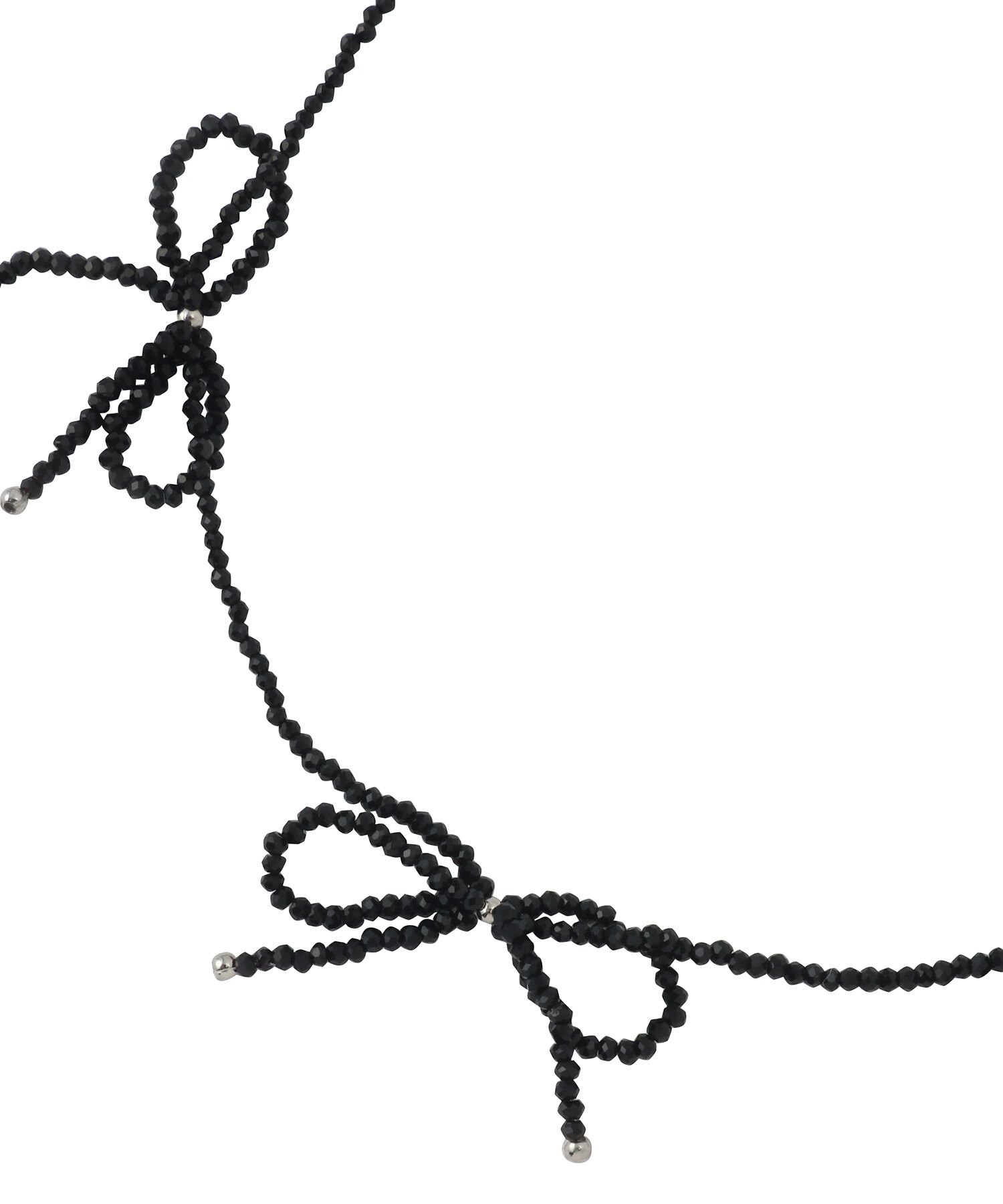 VIS「ビーズリボンネックレス」|ネックレス|