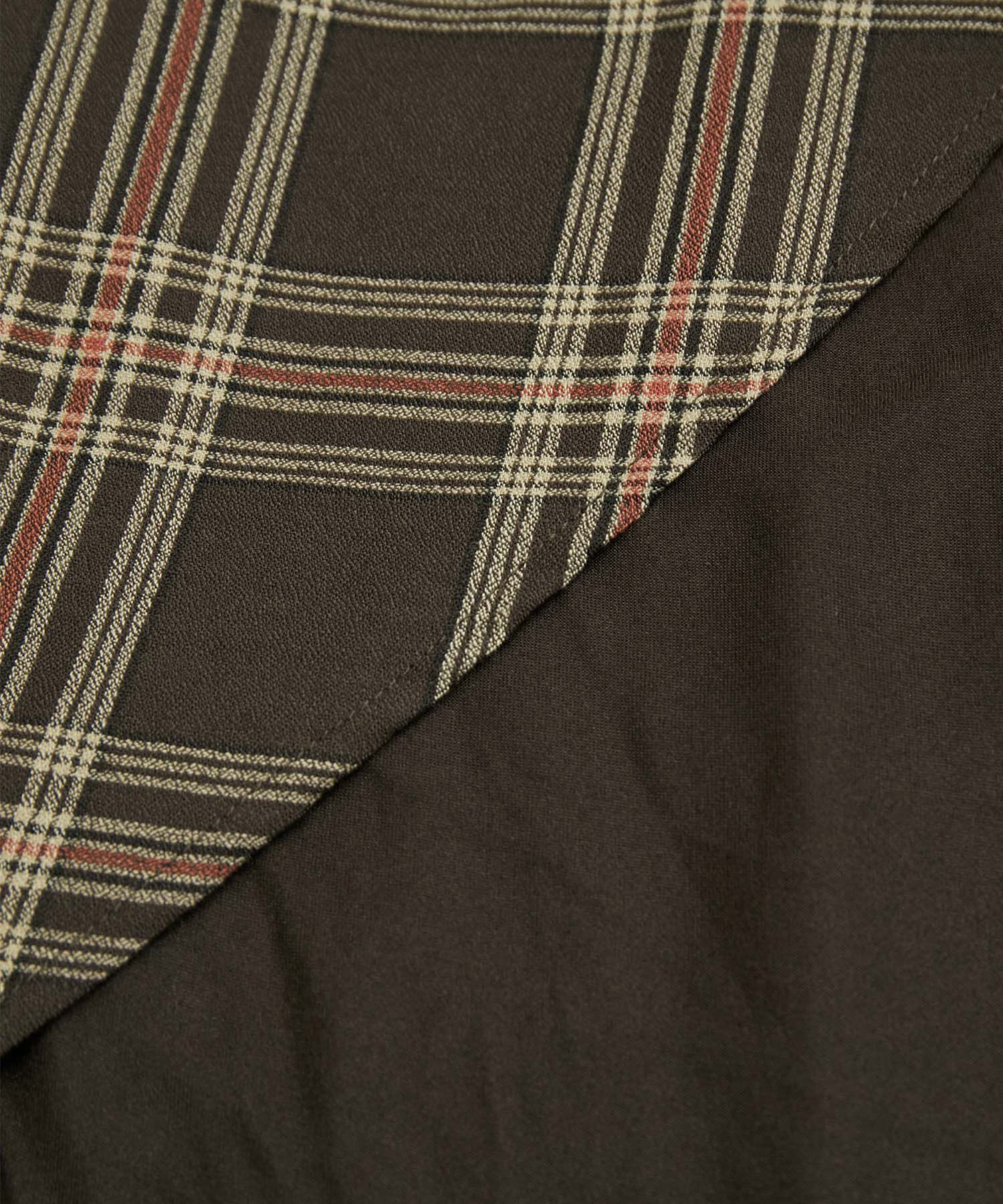 Rope&rsquo;Picnic「チェックボリュームスカート」|スカート|