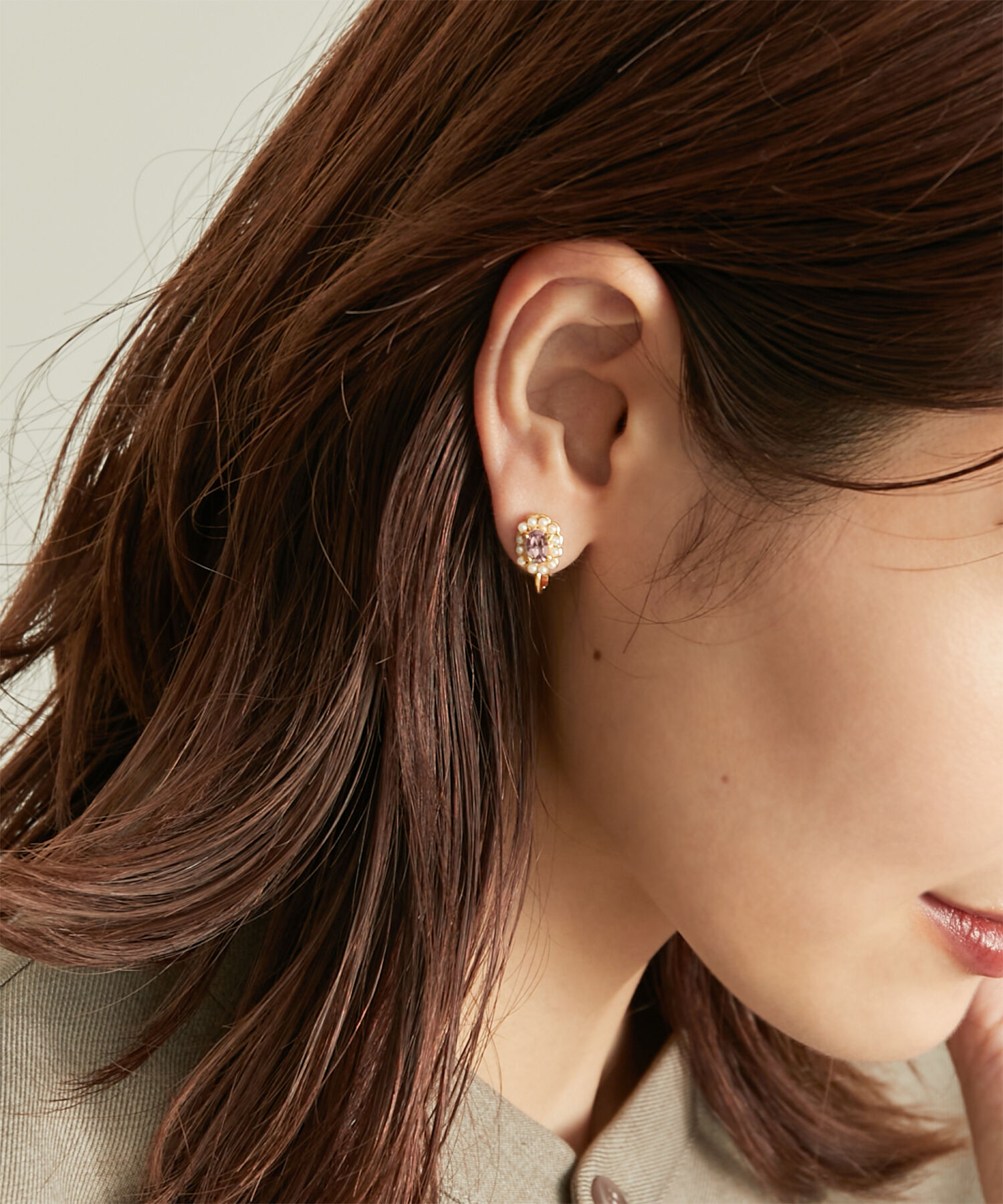 ROPE PICNIC PASSAGE「ミニビジューイヤリング」|イヤリング|