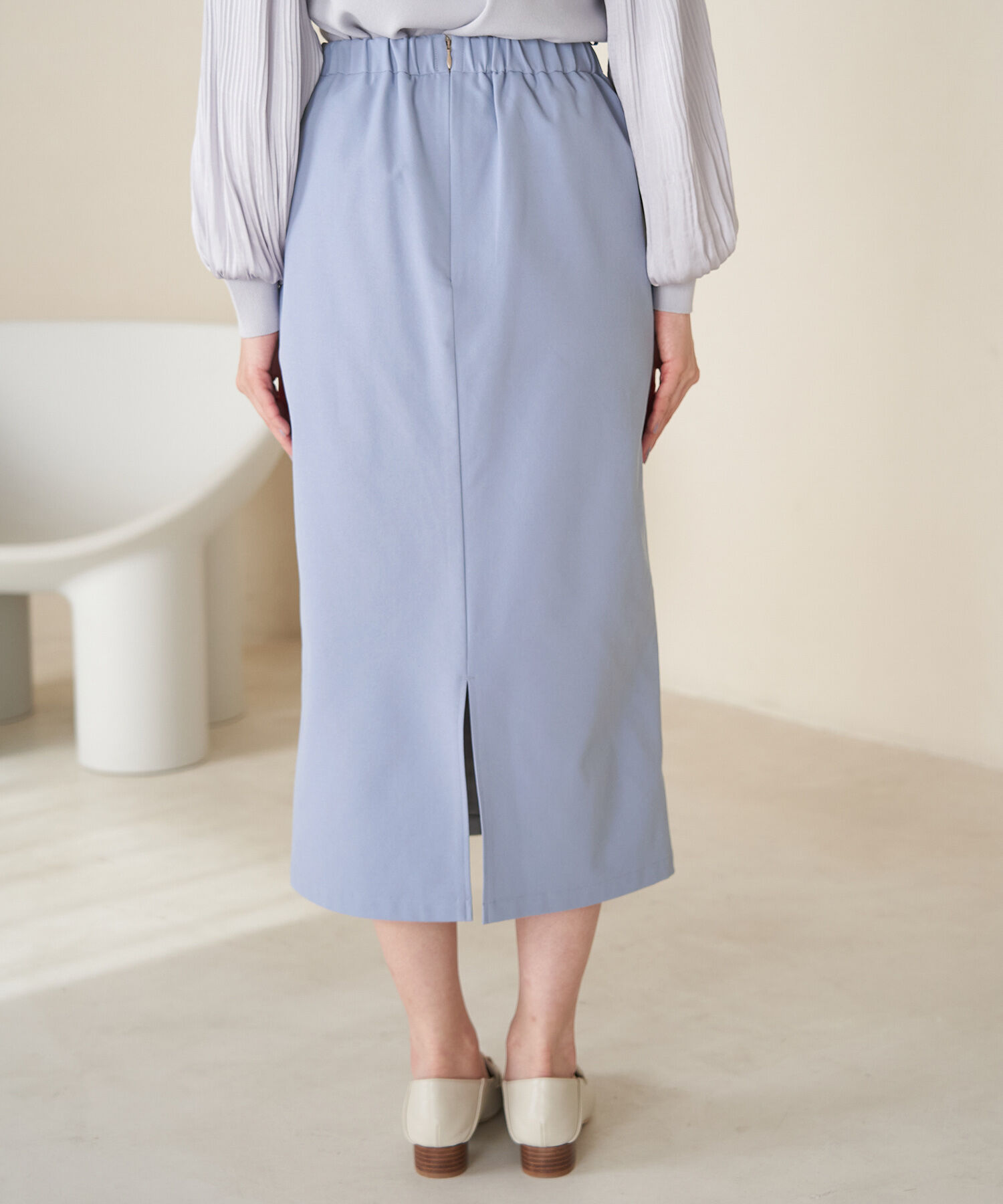 Rope&rsquo;Picnic「ストレッチIラインスカート」|スカート|