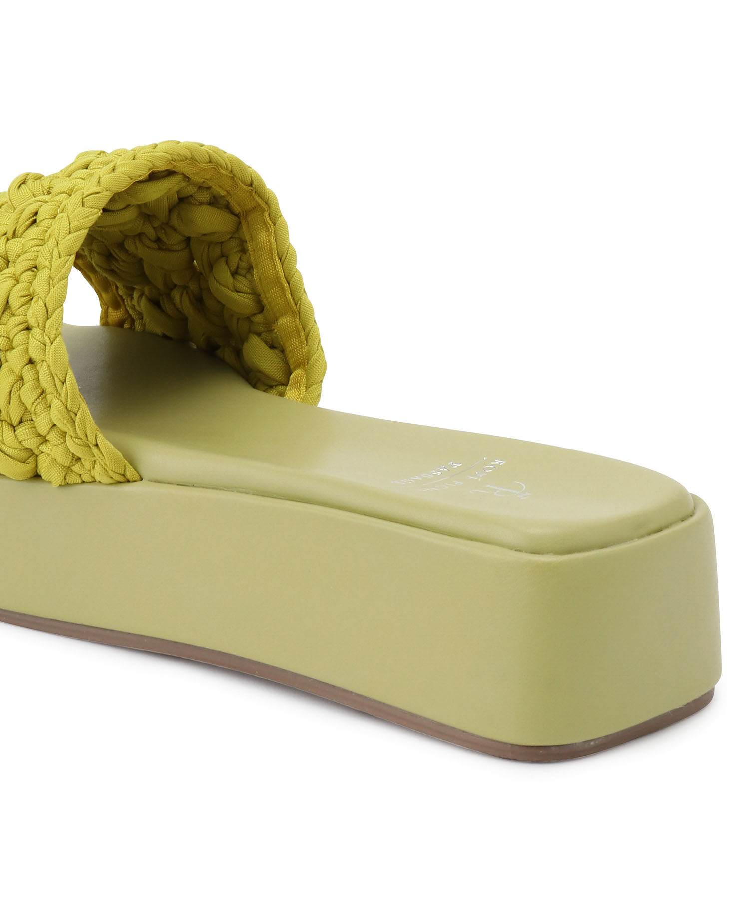 ROPE PICNIC PASSAGE「マクラメプラットフォームサンダル」|サンダル|