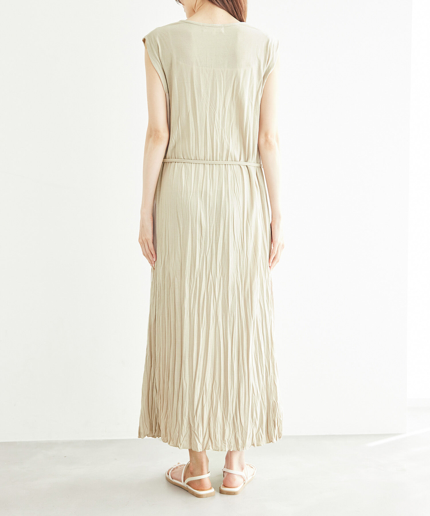 Rope&rsquo;Picnic「カットプリーツワンピース」|ワンピース|